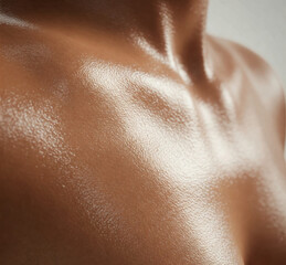 Fototapeta premium close up of a naked woman