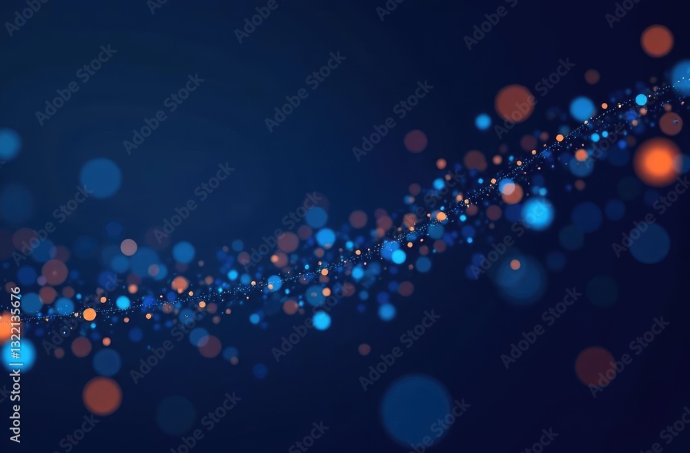 Poster connection dots and lines. technology background. abstract polygonal background. network concept