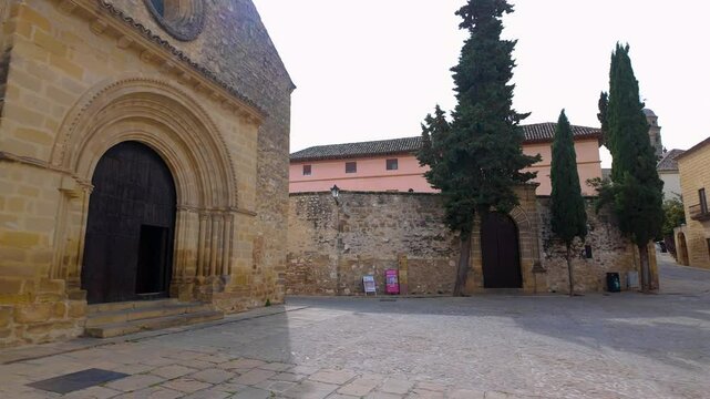 Monumental complex of the Unesco city of Baeza, a World Heritage Site, Spain.