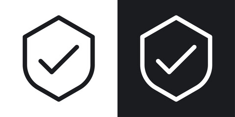 Strengthens immune system icons set in black and white stroke lines