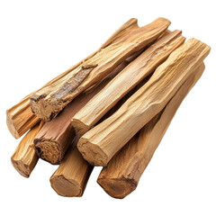 Aromatic Palo Santo wood sticks ready to burn for spiritual cleansing