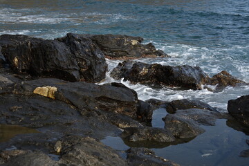 coastal seascape waves 