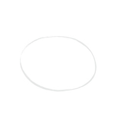 organic chalk scribble circle