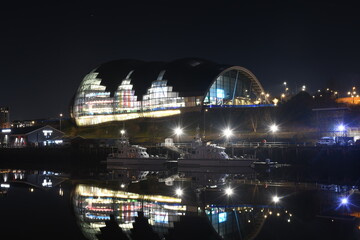 Naklejka premium Newcastle/Gateshead