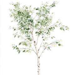 Obraz premium Watercolor Tree