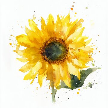 The solar plexus concept is represented by a hand-drawn, watercolor painting of a yellow chakra symbol, designed as an icon logo and illustration sign