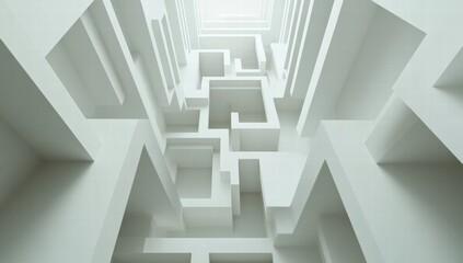 white spiral staircase