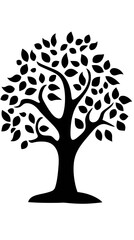 Minimalist Tree of Life SVG Clipart with Branches for Cricut and Craft Projects
