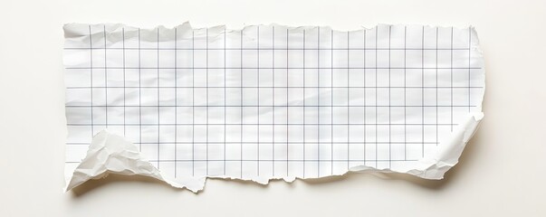 Torn Sheet of Graph Paper