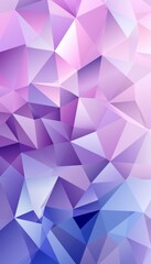 Obraz premium Abstract Geometric Pattern with Purple and Blue Triangles, Modern, Art Deco, Background