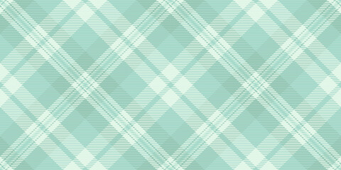 Serene aqua and white diagonal plaid pattern.  Perfect for textile design, website backgrounds, or crafting projects.  Subtle texture evokes calmness and sophistication.