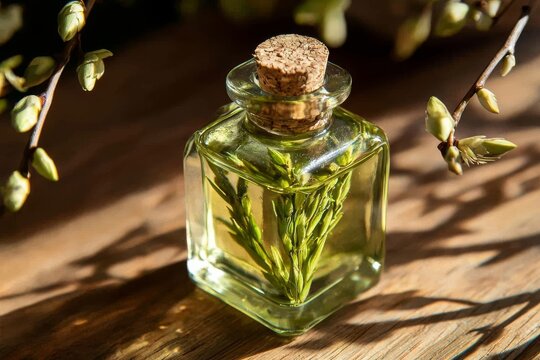 Creating a gemmotherapy tincture using white willow buds