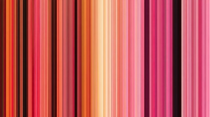Abstract vertical stripes in varying shades of red and pink creating a vibrant pattern