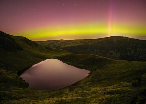 Aurora Borealis over Bowscale Tarn