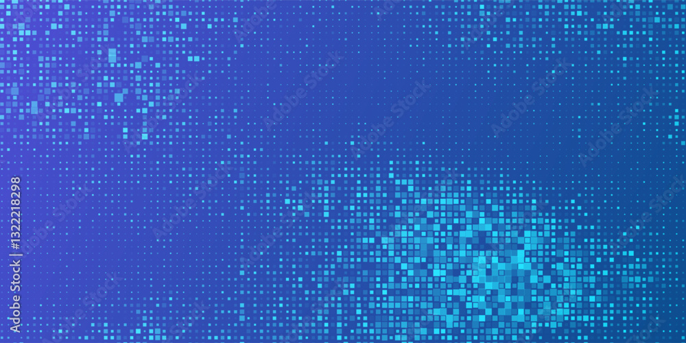 Poster digital data hi tech futuristic technology abstract background. vector illustration