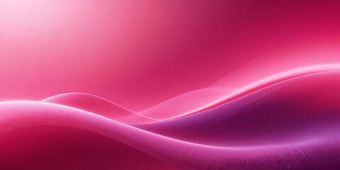 Elegant and dreamy abstract background. The smooth curves and silky appearance give a sense of luxury and fluidity, enhanced by a gradient of pink hues fading into a lighter shade at the top
