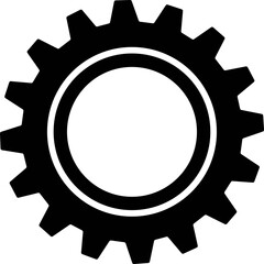 Setting gear icon. Cogwheel. Gear design. Tool, Cog,