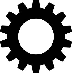 Setting gear icon. Cogwheel. Gear design. Tool, Cog,