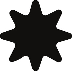 Sparkle Star Icon. Different forms of stars. Retro futuristic sparkle icons. star shapes. Abstract cool shine effect sign vector design