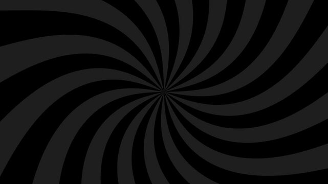 Ilusi&oacute;n &oacute;ptica con un espiral girando en un fondo minimalista