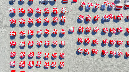 Miami Beach umbrellas, Faena hotel © Venu