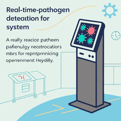 A real-time pathogen detection system for operating rooms.
