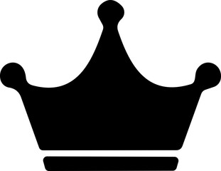 Crown Icon – Royal Symbol of King, Queen, or Prince | Vector Illustration