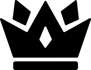 Crown Icon – Royal Symbol of King, Queen, or Prince | Vector Illustration