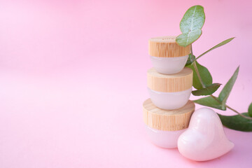 Natural cosmetics concept