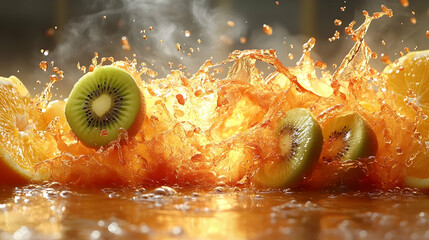 Fresh Fruit Juice Splash