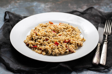Tabbouleh salad. Traditional middle eastern dish.