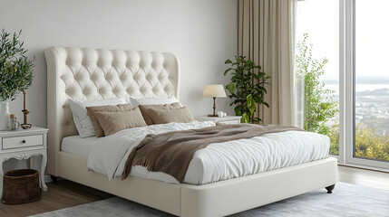 Modern Bedroom with View