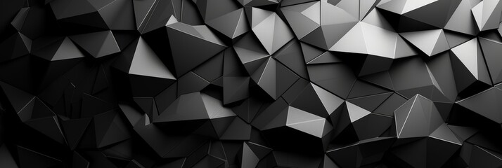 Fototapeta premium Abstract Geometric Background with Clean Lines and Modern Shapes in 3D Rendering