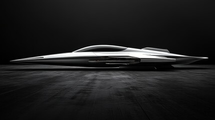 A sleek, silver DI-TR-001, with its sharp lines and powerful presence, stands ready to conquer any challenge that comes its way. Its sleek form and advanced technology make it a formidable force in