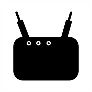 recommend clip art: illustration  wifi  wireless router tool retro unique design, with white background