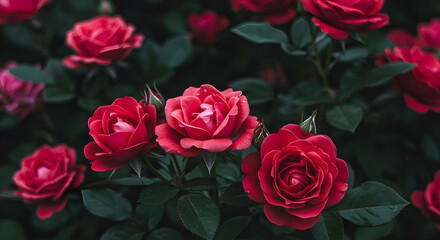 Obraz premium Beautiful red rose