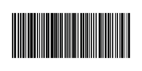 Barcode isolated on color background. Code stripes sticker. Barcode labels, customers qr code.