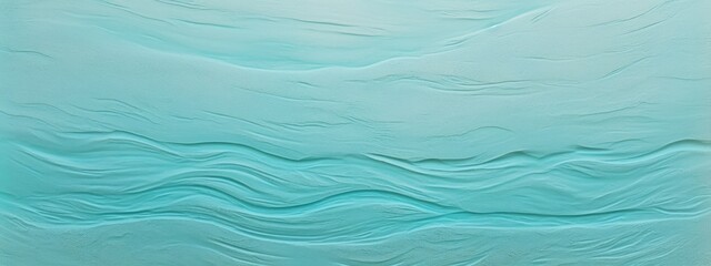 Obraz premium Beach Sand Ripples on a Turquoise Background with Grungy Texture