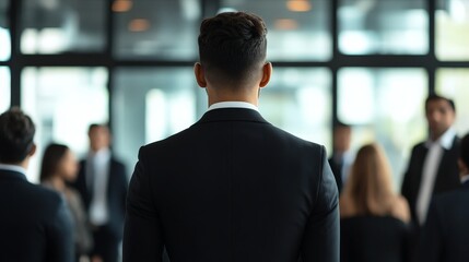 Professional at Business Conference