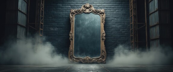 Mirror magical, fortune telling and realization of wishes.