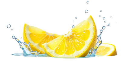Lemon-Slices-Splash-Water-Citrus-Fruit-Fresh-Juice