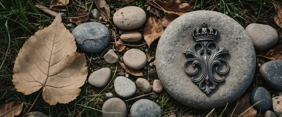 Fototapeta premium Metal detecting treasures, artifacts, collectibles