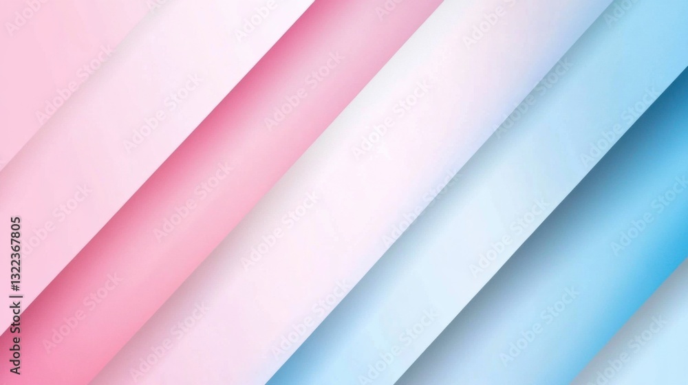 Fototapete vector flat pastel color background with a geometric pattern and dots for presentation, banner, or c