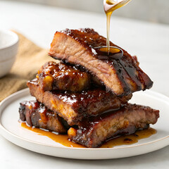 grilled pork ribs