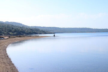 Seascape of Lagoon In Ayvalik 