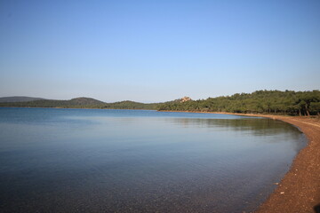 Seascape of Lagoon In Ayvalik 