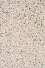Fototapeta premium A close-up shot of a textured, light-colored wall, showcasing its rough surface and grainy details