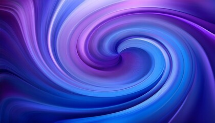 A stunning abstract background featuring smooth gradient swirls in rich shades of blue and purple. The flowing curves and soft transitions between colors create a sense of movement and depth