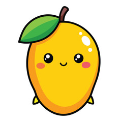 cute kawaii  fruits and vegetables 