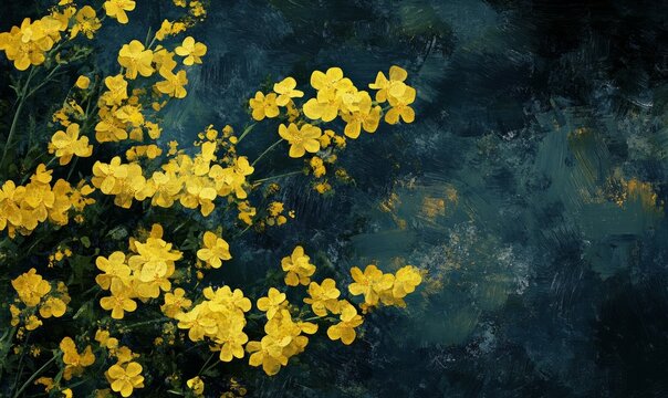 Rapeseed Canola Blossoms
